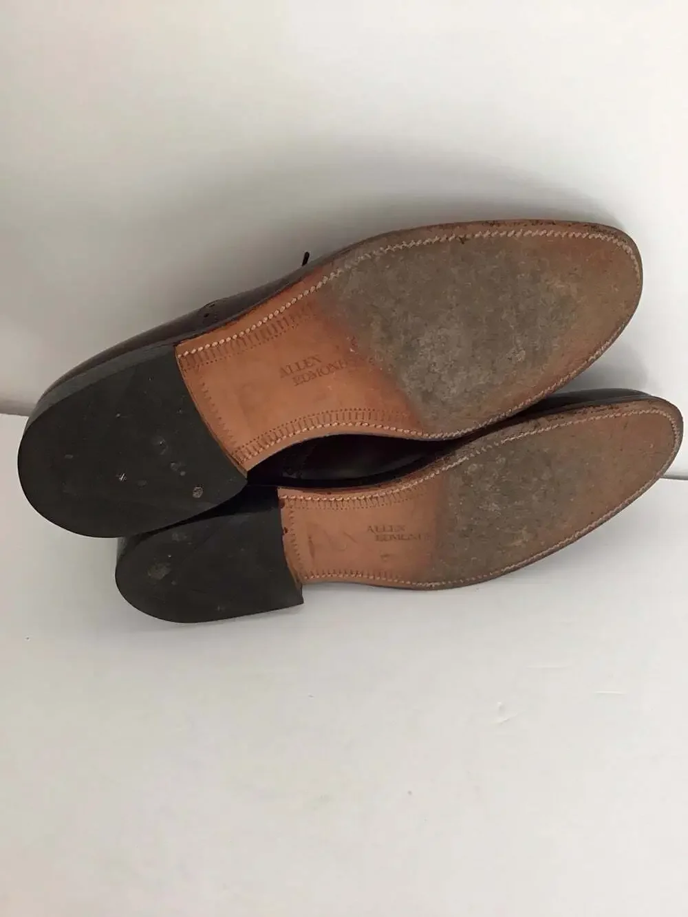 Allen Edmonds Men’s Danbury Burgundy Leather Oxfords Dress Shoes Office Sz 8.5C